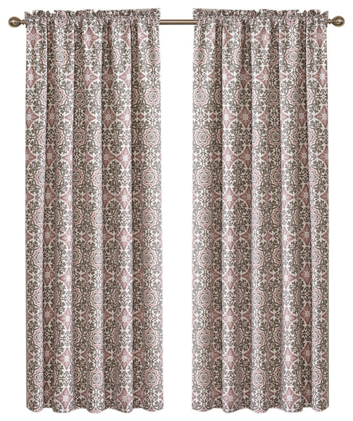 Coventry Curtain Set, LT Purple - Lavender, 60" x 84"