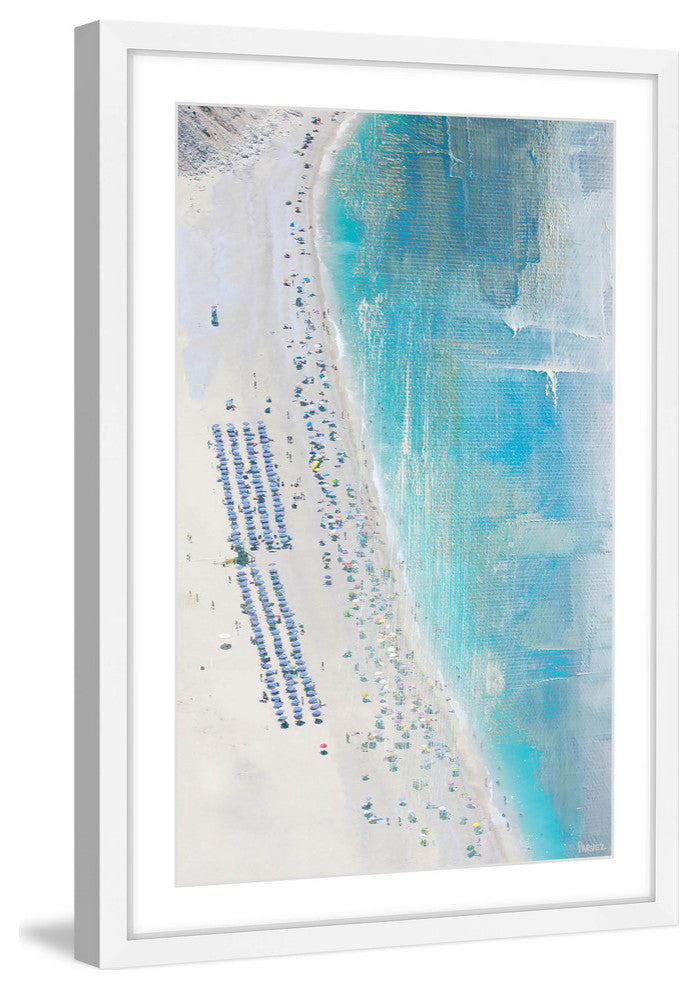 "The Coast" Framed Painting Print, 12"x18"