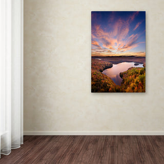 Michael Blanchette Photography 'View from the Ledge' Canvas Art, 30"x47"