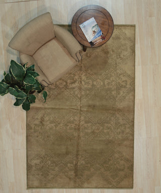 Beige Transitional All Over Ningxia Area Rug