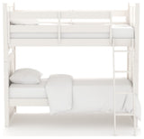 Neopolitan White Complete 3/3 Twin Shutter Bunk Bed