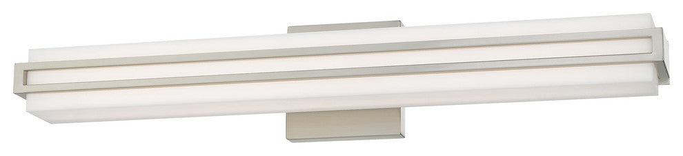 Livex Lighting Brushed Nickel LED Light ADA Bath Vanity