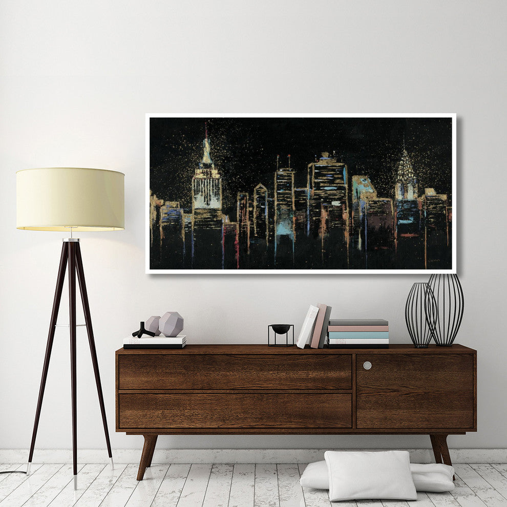 "Cityscape" Digital Paper Print by James Wiens, 74"x38"