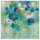 Silvia Vassileva ''Spring Aroma III White Flowers'' Canvas Art, 18"x18"