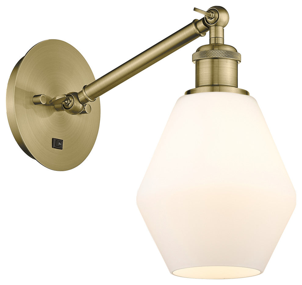 Innovations 317-1W-AB-G651-6 1-Light Sconce, Antique Brass