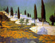 Santiago Rusinol Prats Calvario de Valencia Premium Canvas Print
