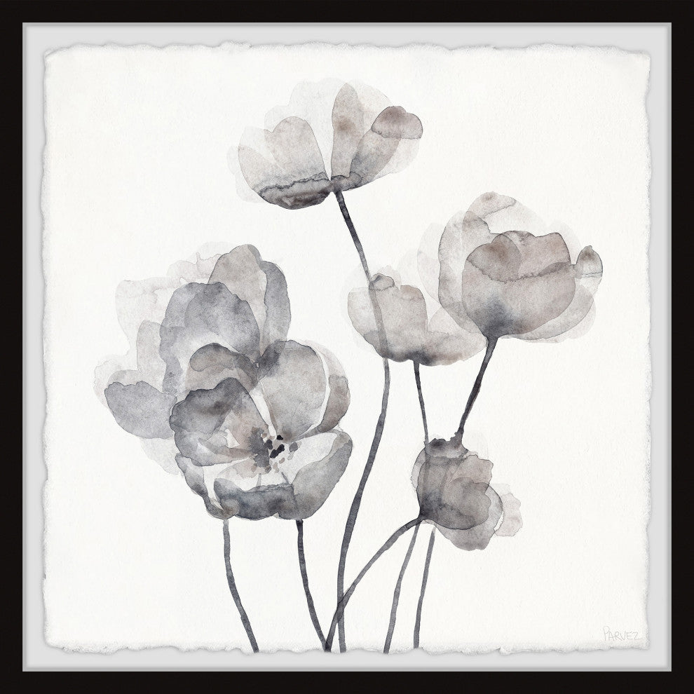 "Poppy Love" Framed Painting Print