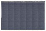 Azure 7-Panel Track Extendable Vertical Blinds 110-153"W