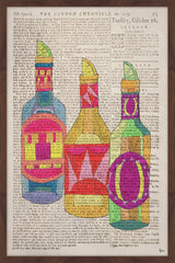 "Tequila Time" Framed Painting Print, 16"x24"