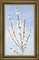 John William Hill Peach Blossoms Framed Premium Canvas Print, 18"x27"