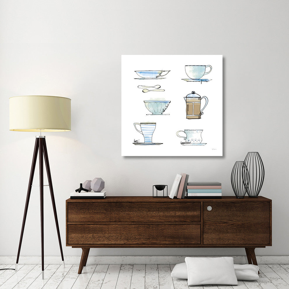 "Good Brew XI" Digital Paper Print by Sue Schlabach, 42"x42"