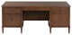 Safavieh Couture Ariella 5 Drawer Wood Desk, Walnut