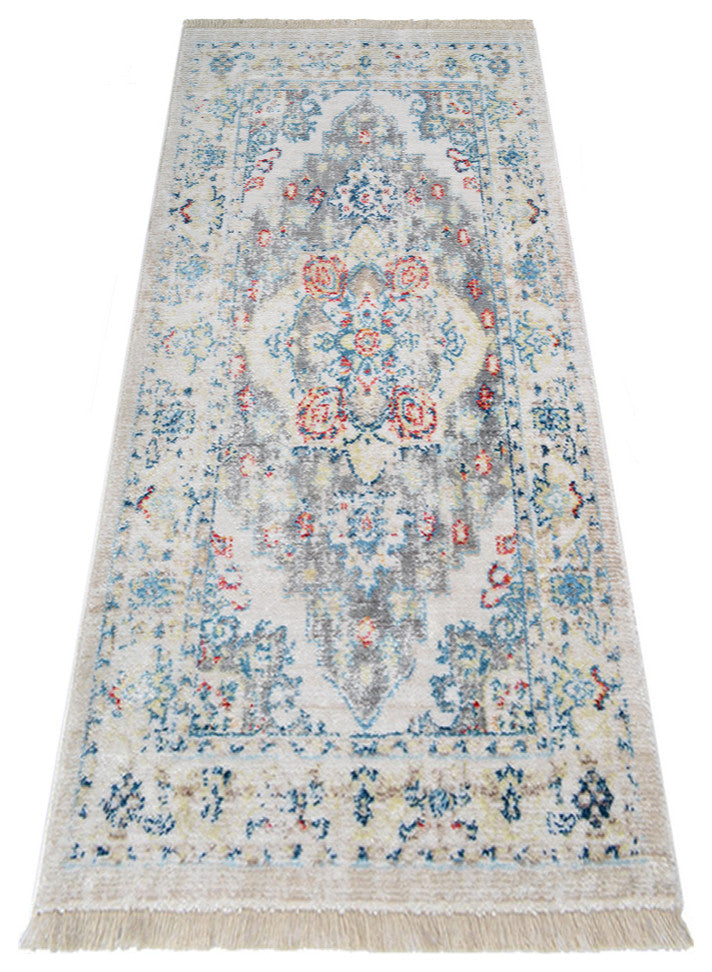 MACHINE MADE POLYESTER AREA RUGS  -Multicolor, Oriental ,Rugs for Living Room