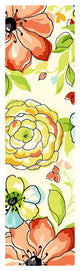 Sonesta 2039 Sand Floral Splash Rug, 2'x7'6" Runner