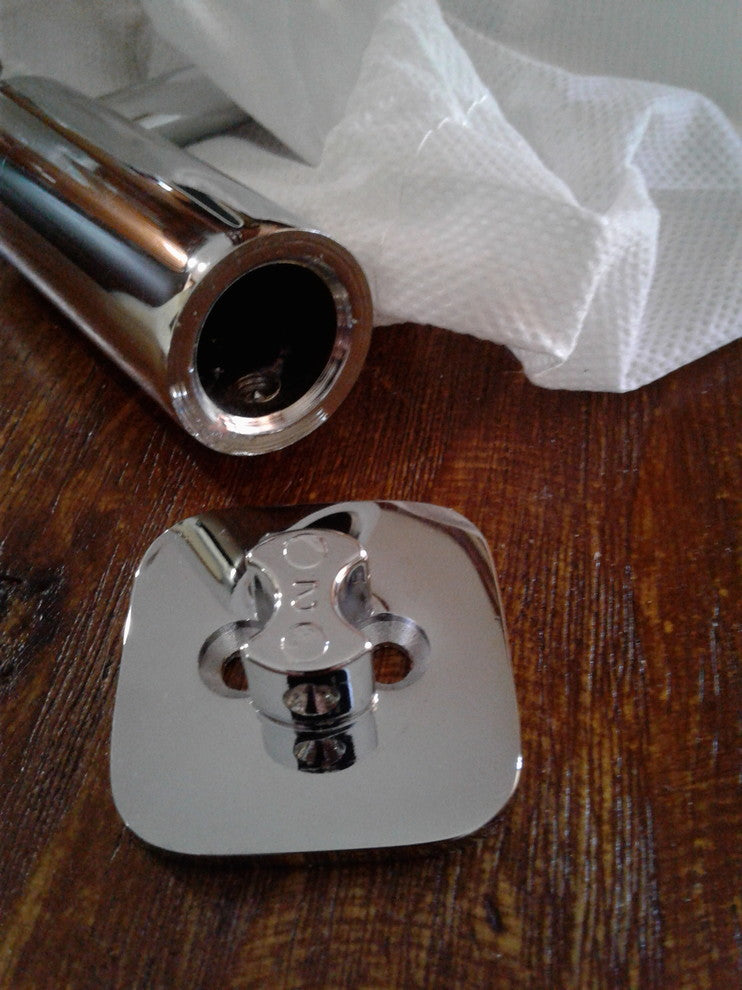 Secret Bath. Polished Chrome Towel Hook, Jenny Collection