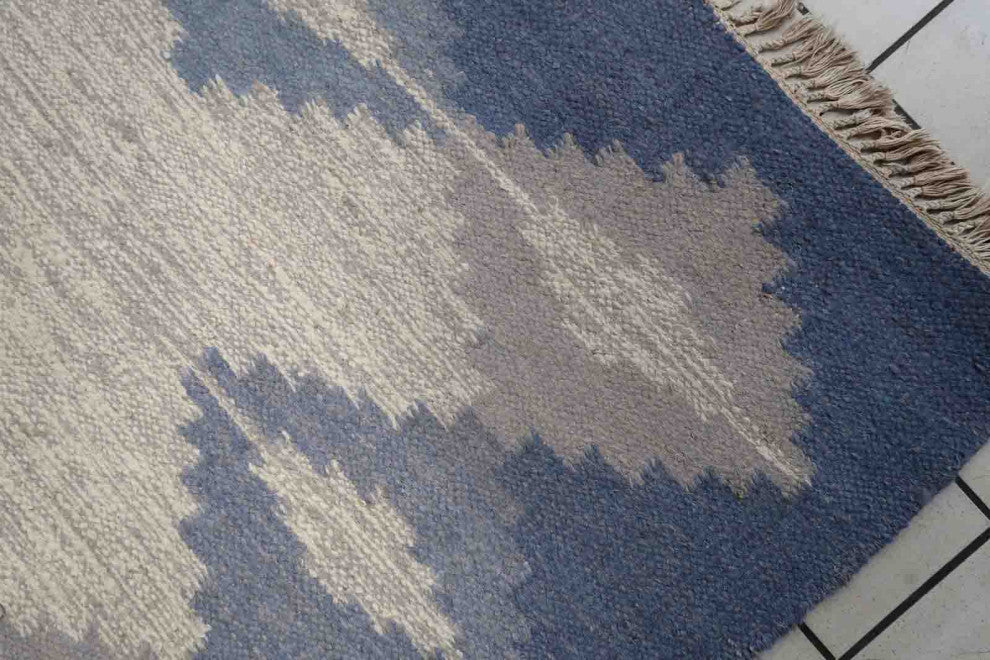 Handmade Vintage Persian Ardabil Kilim 4.7'x6.3', 145cmx193cm, 1970s