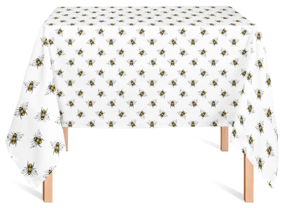 Bee Pattern 58x58 Tablecloth