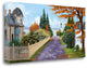 "Fall Street" By Julie Peterson, Giclee Print on Gallery Wrap Canvas