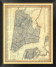 "City of New York, 1846"  by Samuel Augustus Mitchell, 34x40"