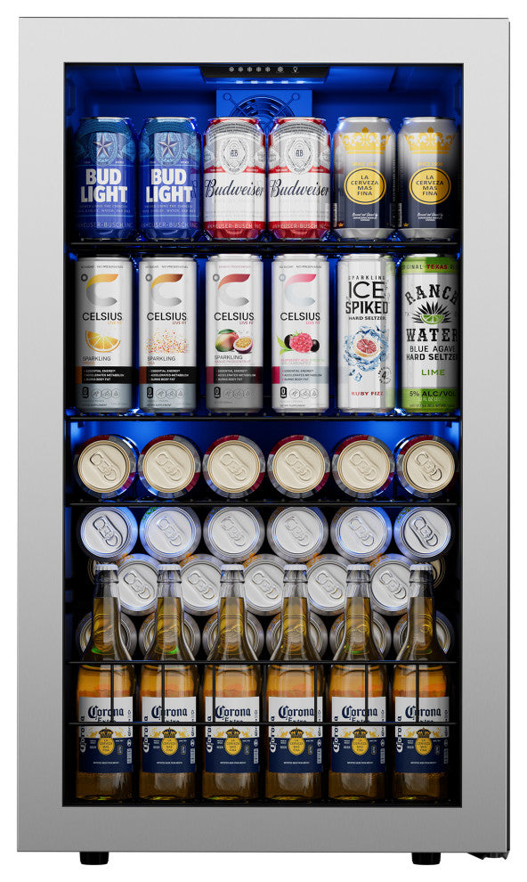 Ca''Lefort Beverage Refrigerator Cooler 140 Cans Mini Fridge