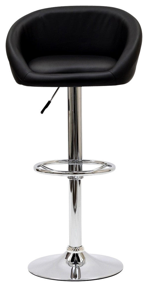 Modern Contemporary Dining Kitchen Bar Stool Black