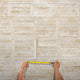 Habanera Decor Beige Fluted Ceramic Wall Tile