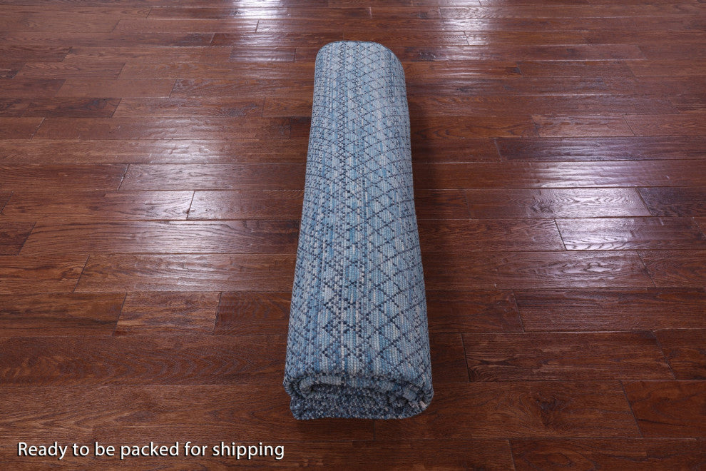 Hand Knotted Savannah Grass Wool Rug 8' 1" X 10' 3" - Q13225