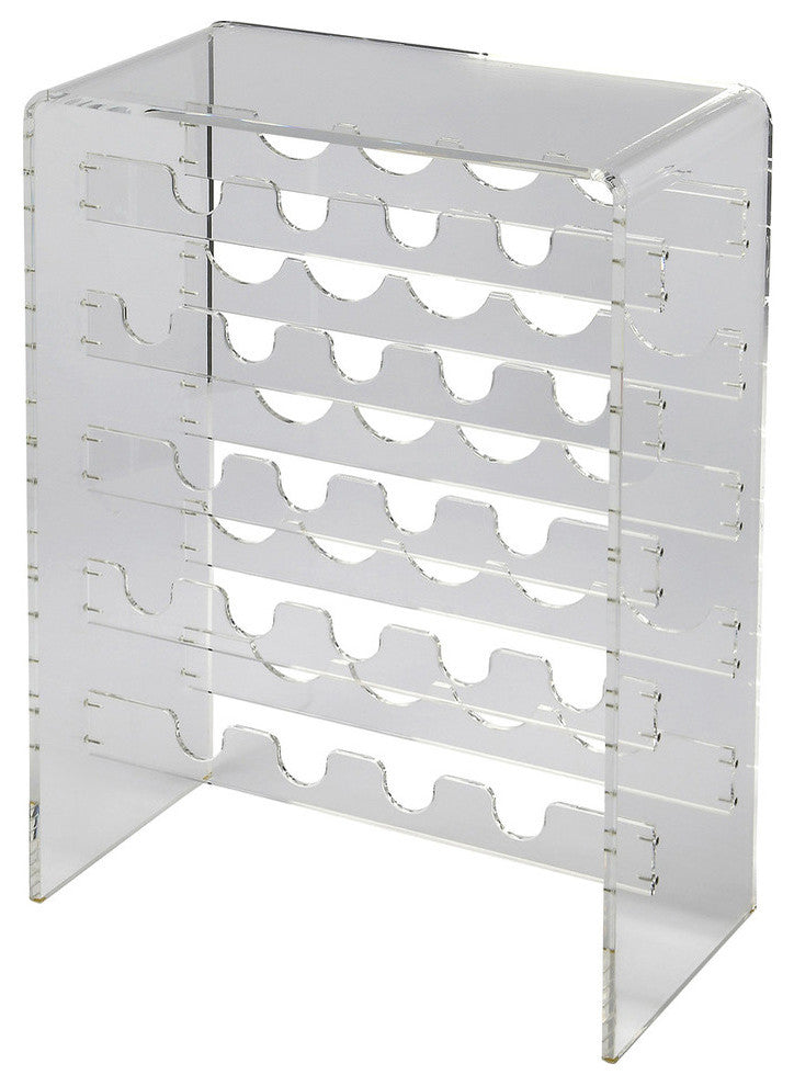 Butler Crystal Clear Acrylic Wine Rack