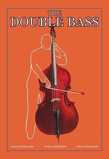 The Double Bass- Framed Paper Poster 20" x 30"