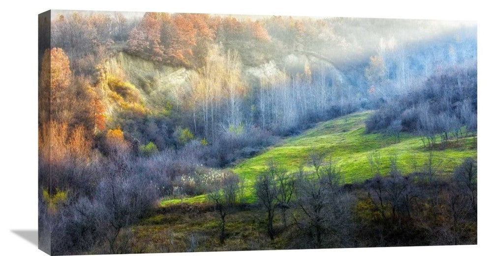 "November Colors" Stretched Canvas Giclee by Adrian Popan, 30x17"