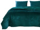 Benzara BM233898 Bann 3 Piece Full Quilt Set With Geometric Design, Green