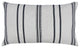 Black And White Machine Woven Yarbrough Throw Pillow, 16" x 26"