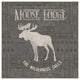 "Soft Lodge IV Dark" Digital Paper Print by Janelle Penner, 20"x20"