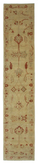 Rug N Carpet - Hand-Knotted Oriental 3' 1" x 14' 6" Runner Oushak Area Rug