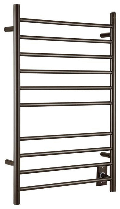 Novara Dual 10-Bar Wall Mount Towel Warmer, Oil Rubbed Bronze