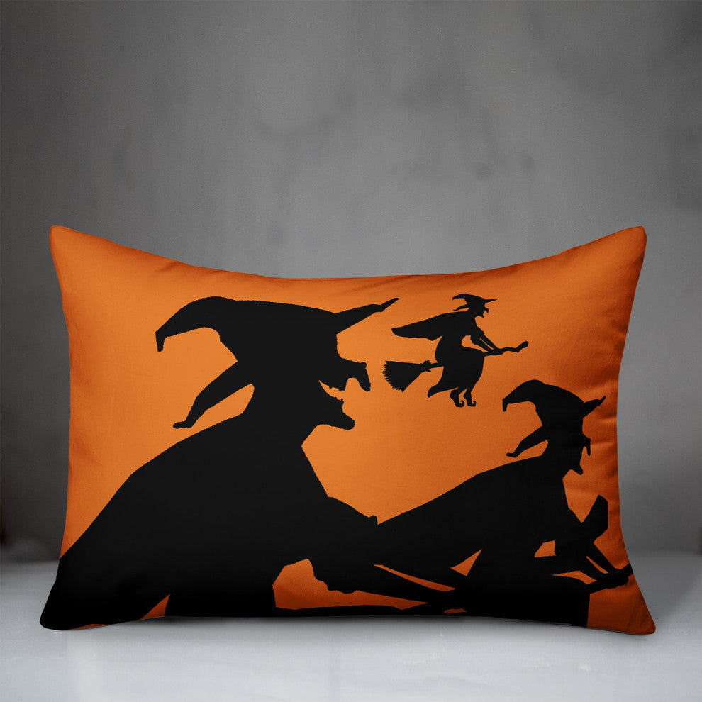 Witch Silo 14"x20" Lumbar Pillow