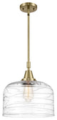 Innovations 447-1S-AB-G713-L-LED 1-Light Mini Pendant, Antique Brass