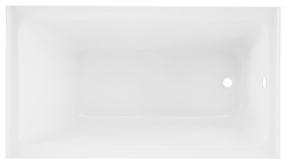 Voltaire 54"x30" Alcove Bathtub With Apron, Right Drain