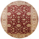 Ahgly Company Indoor Round Mid-Century Modern Area Rugs, 7' Round
