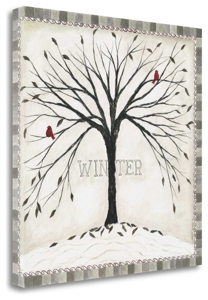"Winter" By Cindy Shamp, Giclee Print on Gallery Wrap Canvas, Ready to Hang