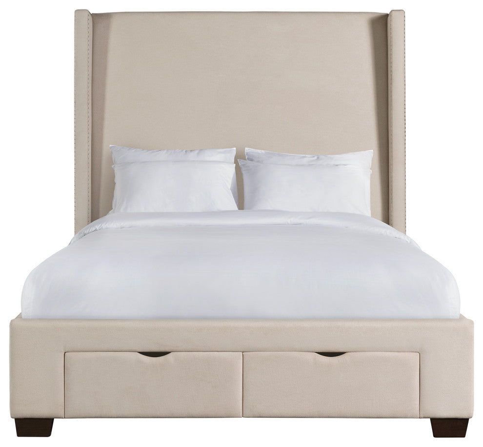 Picket House Furnishings Fiona Queen Upholstered Storage Bed