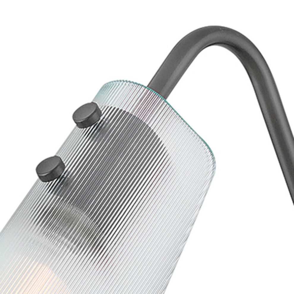 Hinkley Altman Medium Single Light Sconce, Gunmetal
