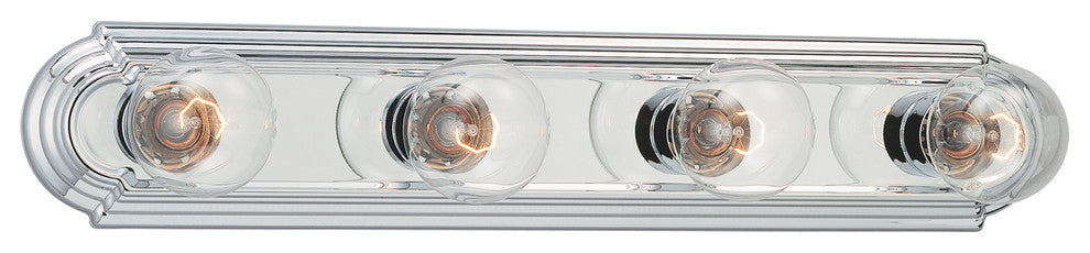 Generation Lighting Lighting 4-Light De-Lovely Sconce, Chrome