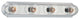 Generation Lighting Lighting 4-Light De-Lovely Sconce, Chrome