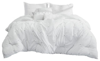Nava Luxury 6 Piece Comforter Set, King