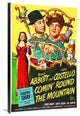 Abbott and Costello, Comin Round The Mountain, 23x36