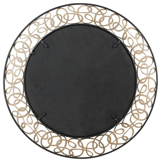 Varaluz 381MI33 Scribble 33" Diameter Circular Steel Framed - Matte Black /