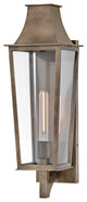 Hinkley Georgetown Large Wall Mount Lantern, Burnished Bronze