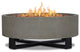 Real Flame Idledale Propane Fire Bowl for Outdoors in Glacier Gray
