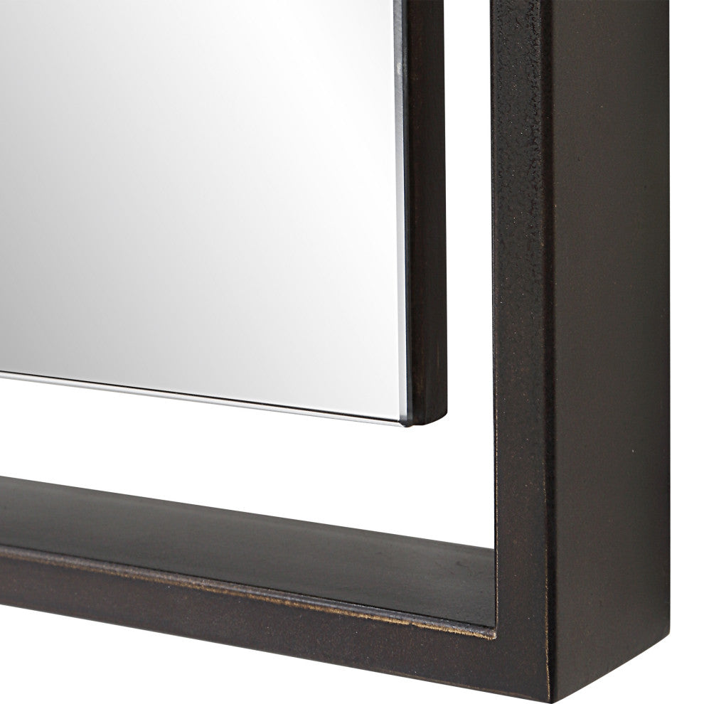 Uttermost 09845 Egon Rectangular Bronze Mirror